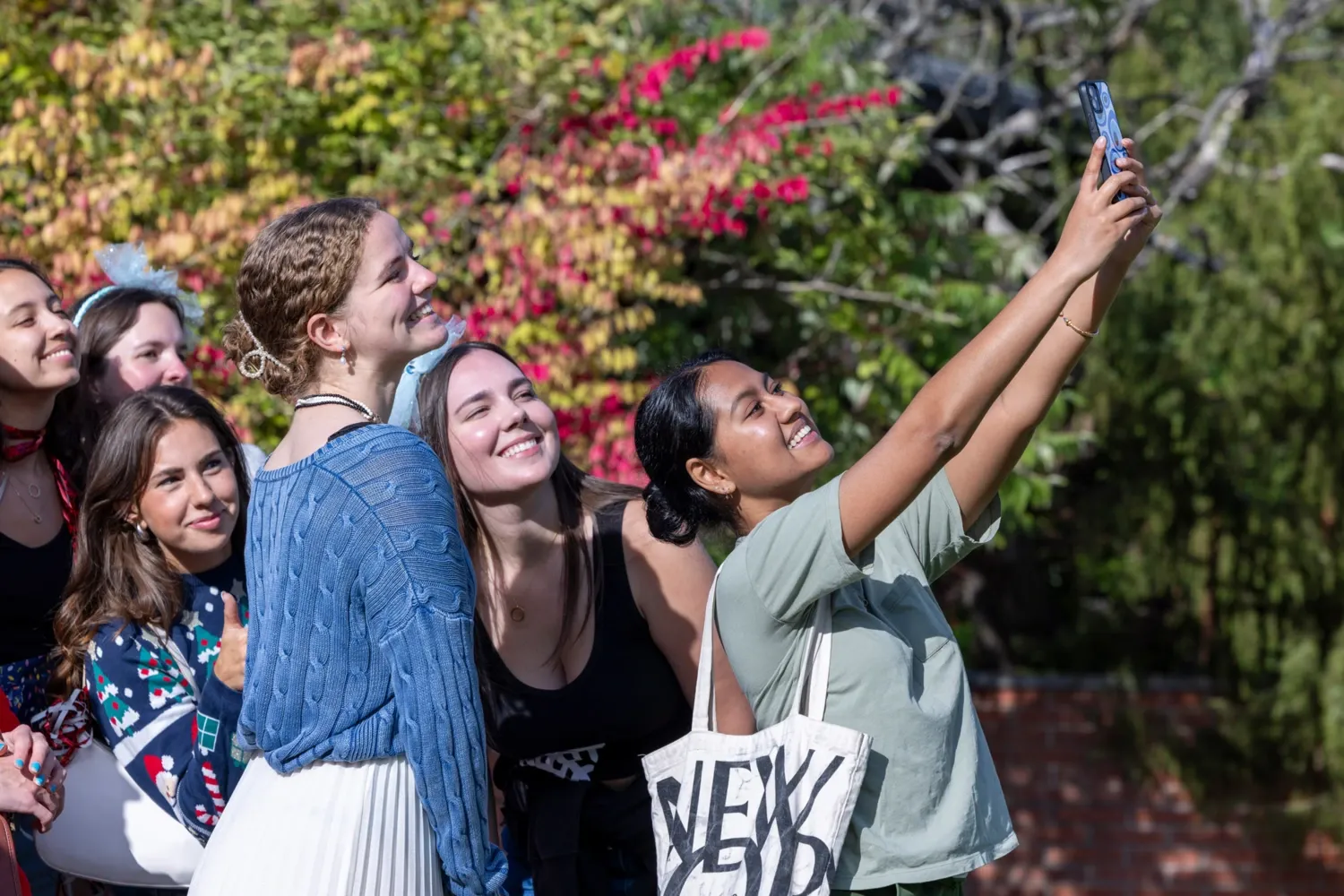 Students at the welcome day of the autumn semester of 2024.