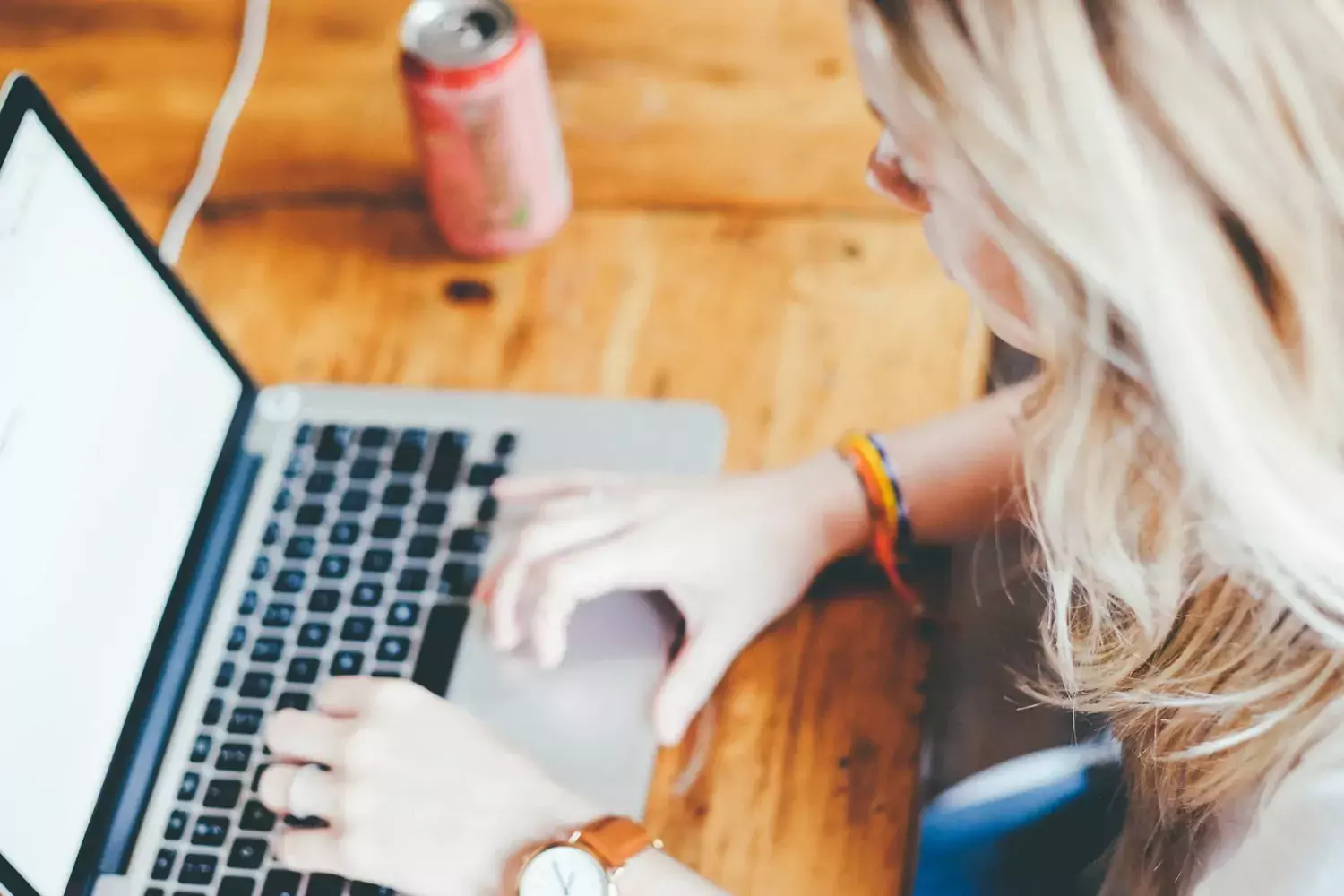 girl with computer