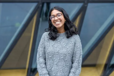 Portait photo of KI student who is also a difgital ambassador during the academic year of 2024-2025.